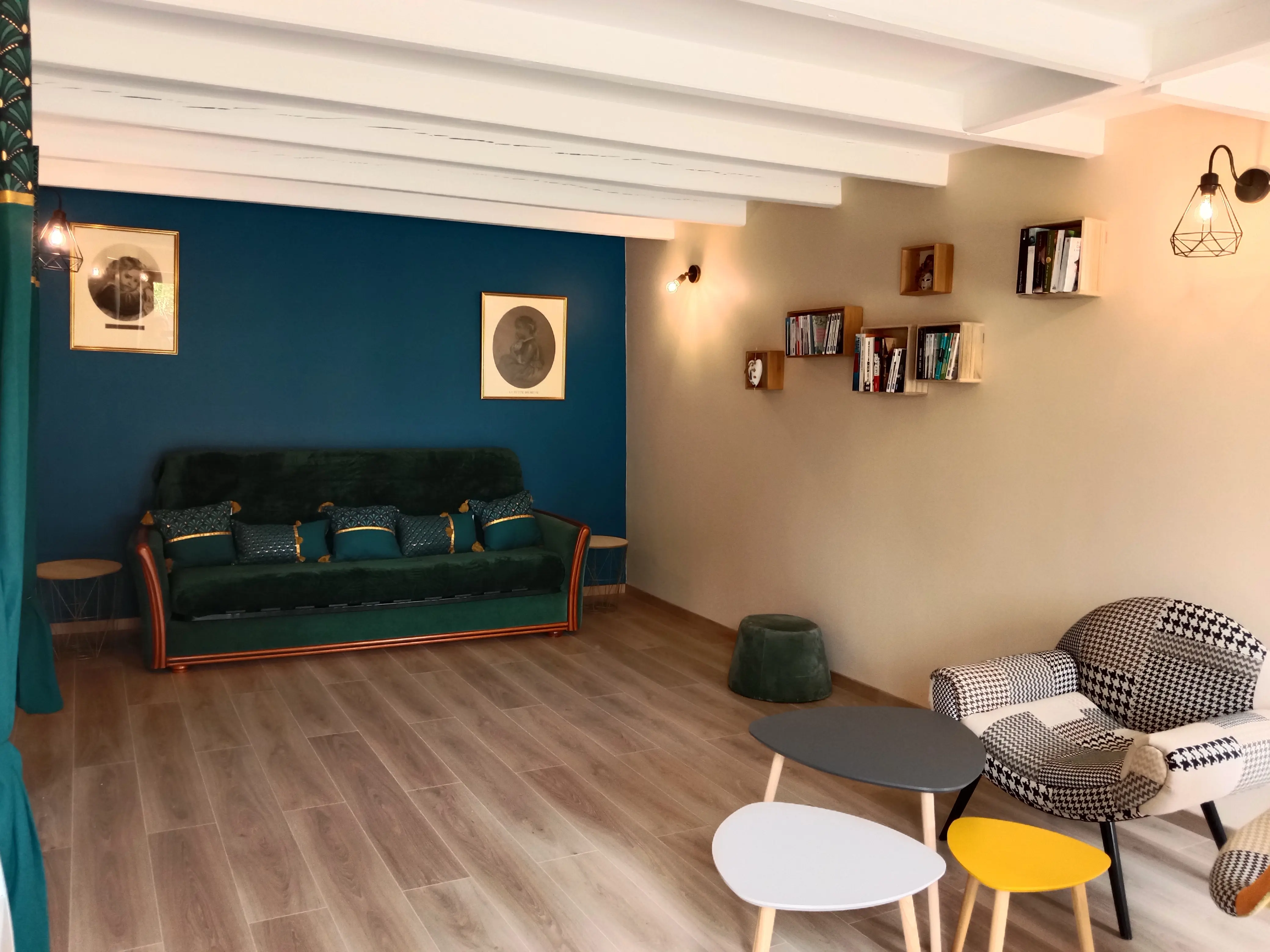 canapé-lit coin lecture